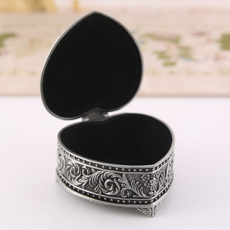 Jewelry Storage Box Light Luxury Jewelry Brooch Ring Box