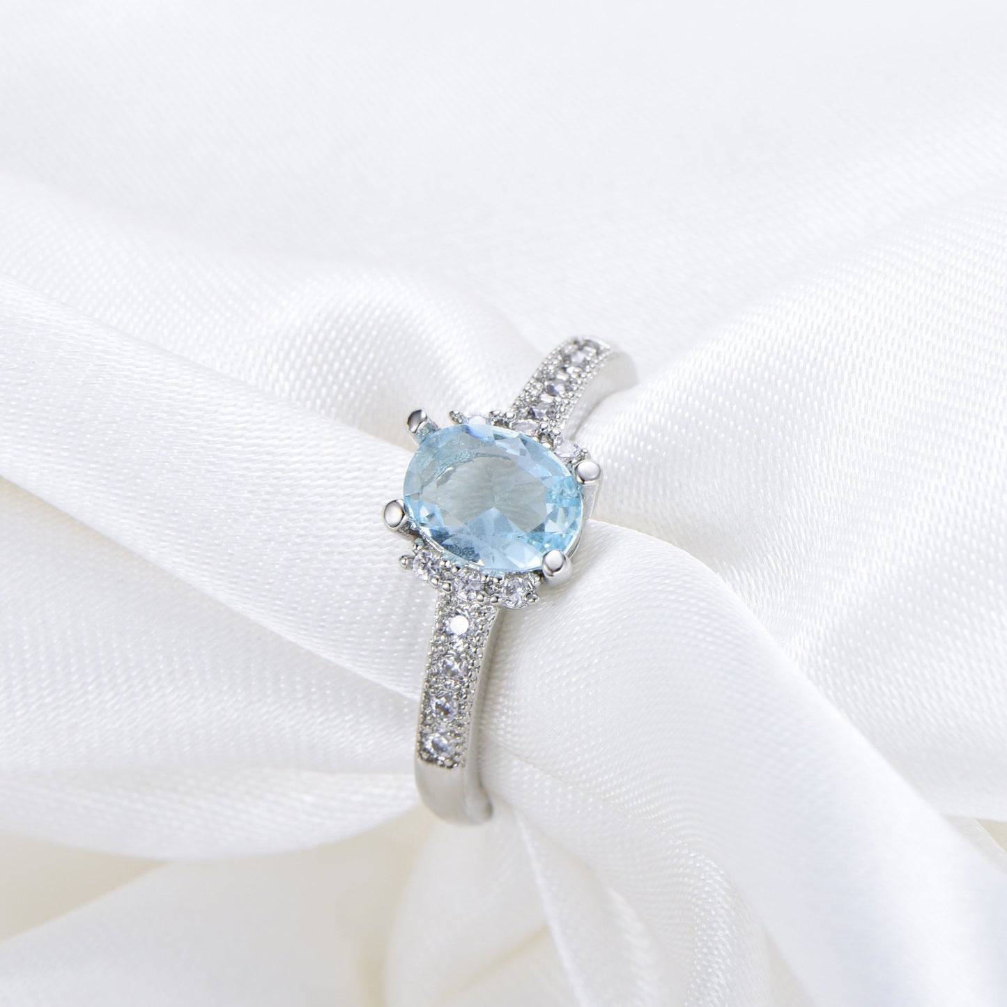 Zircon Sapphire Ring