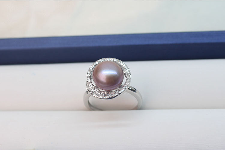 Freshwater pearl ring