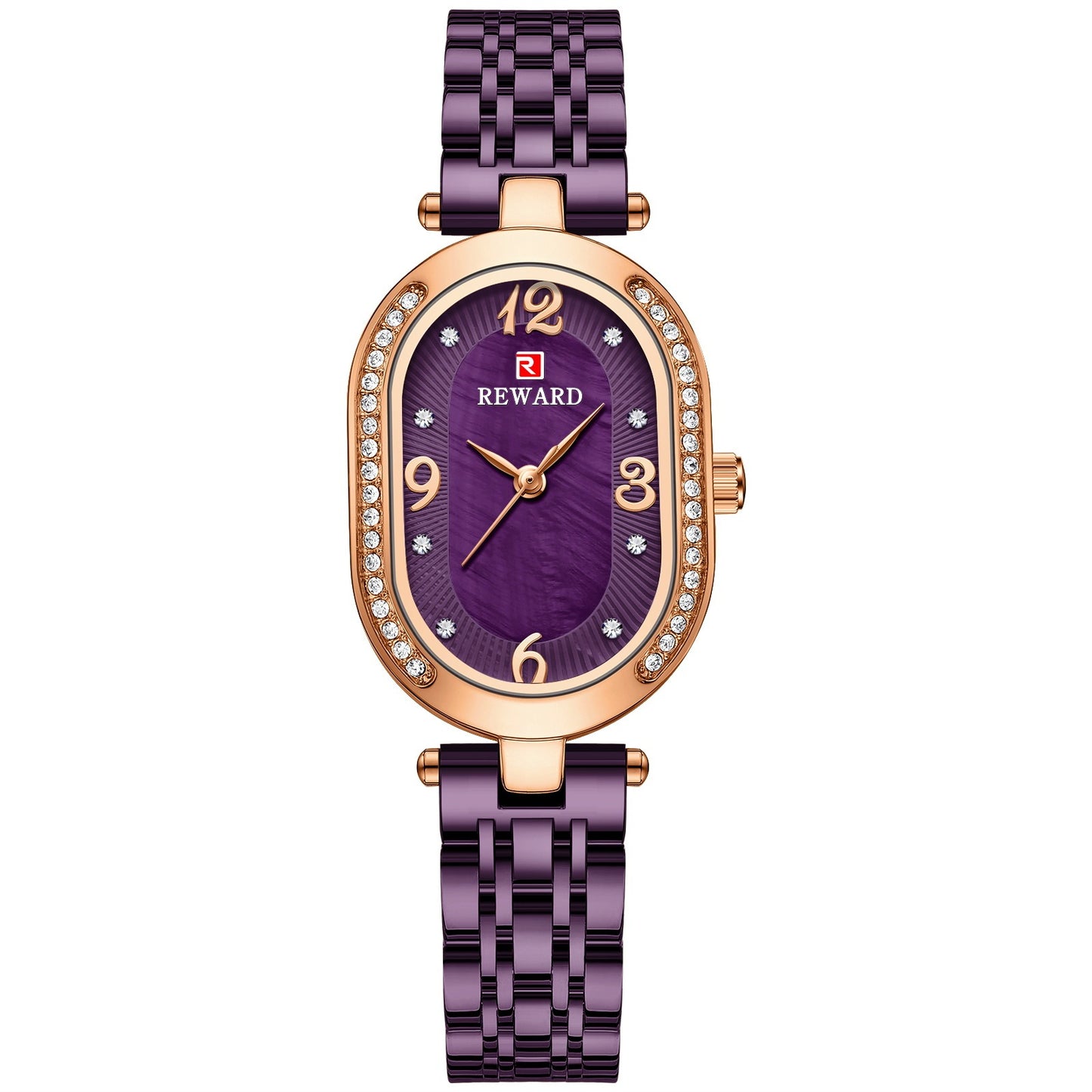 Elegant Lady Watch With Diamonds