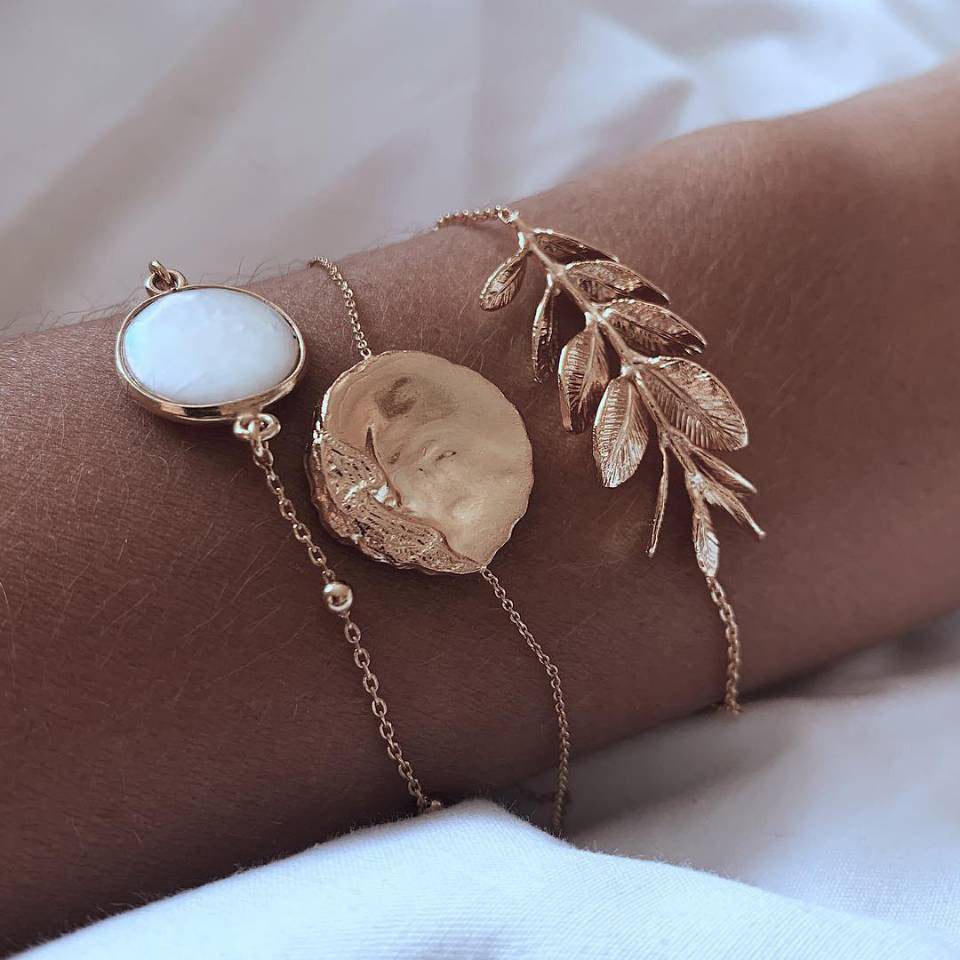 Pearl Portrait Bracelet