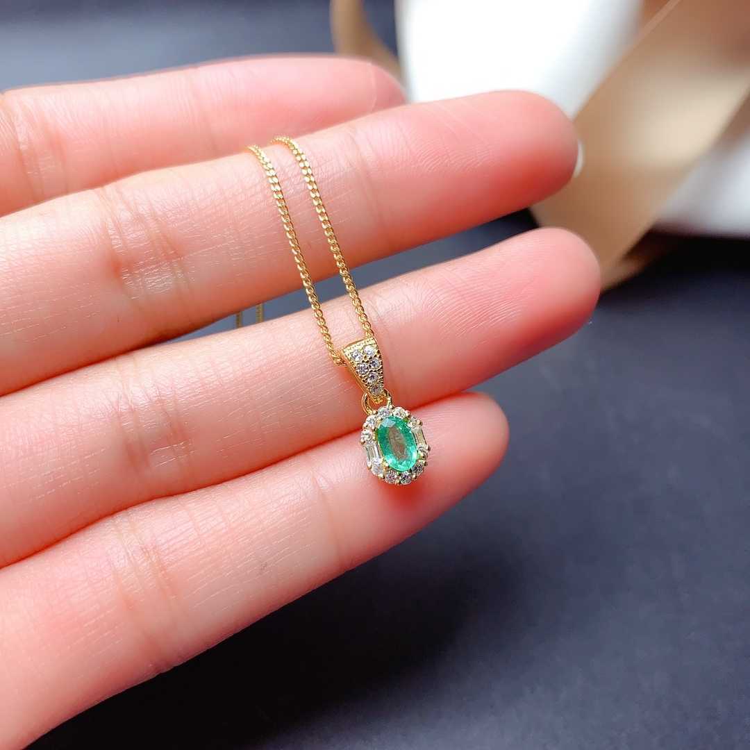 Natural Colombian Emerald Set