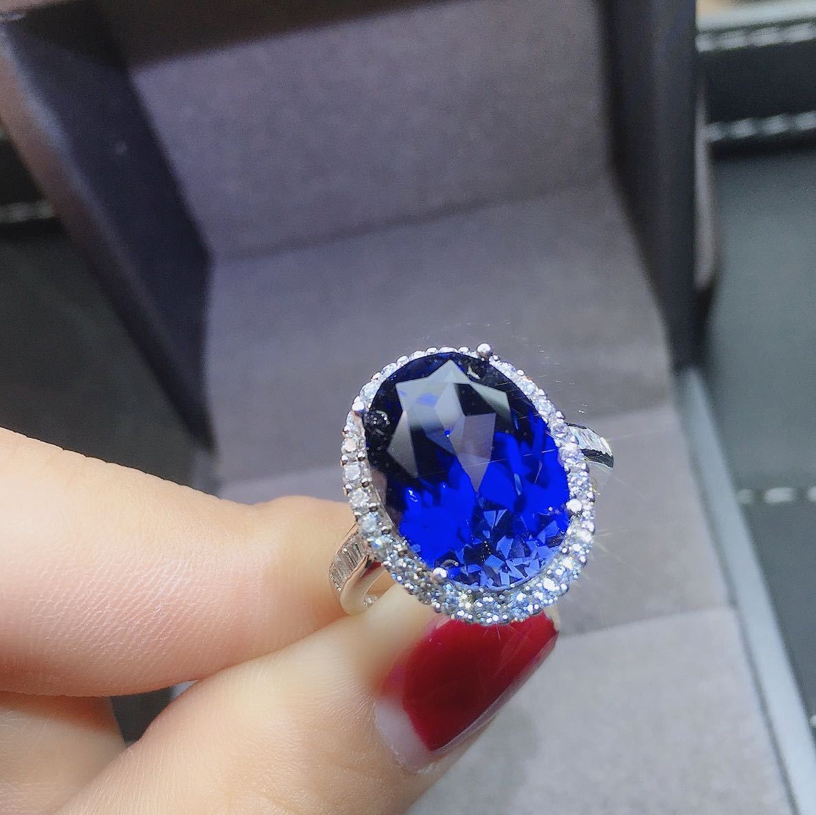 New Sapphire Ring