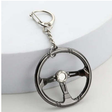 Racing Steering Wheel Cool Modification Car Key Ring