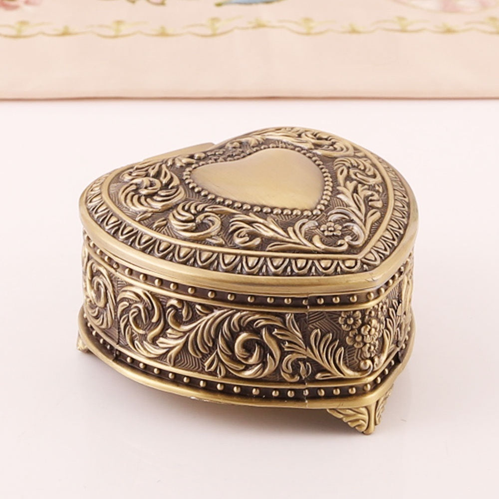 Jewelry Storage Box Light Luxury Jewelry Brooch Ring Box