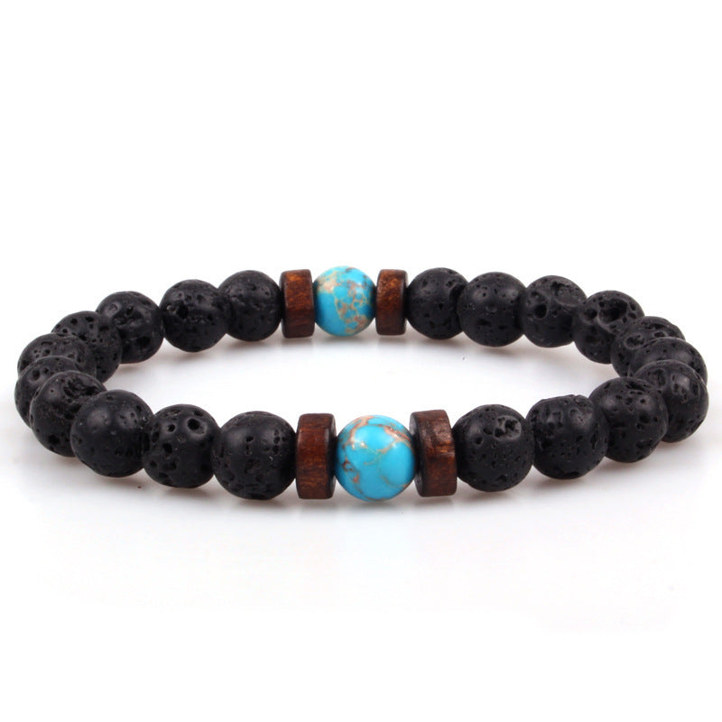 Asgard Crafted Lava Stone Bracelet