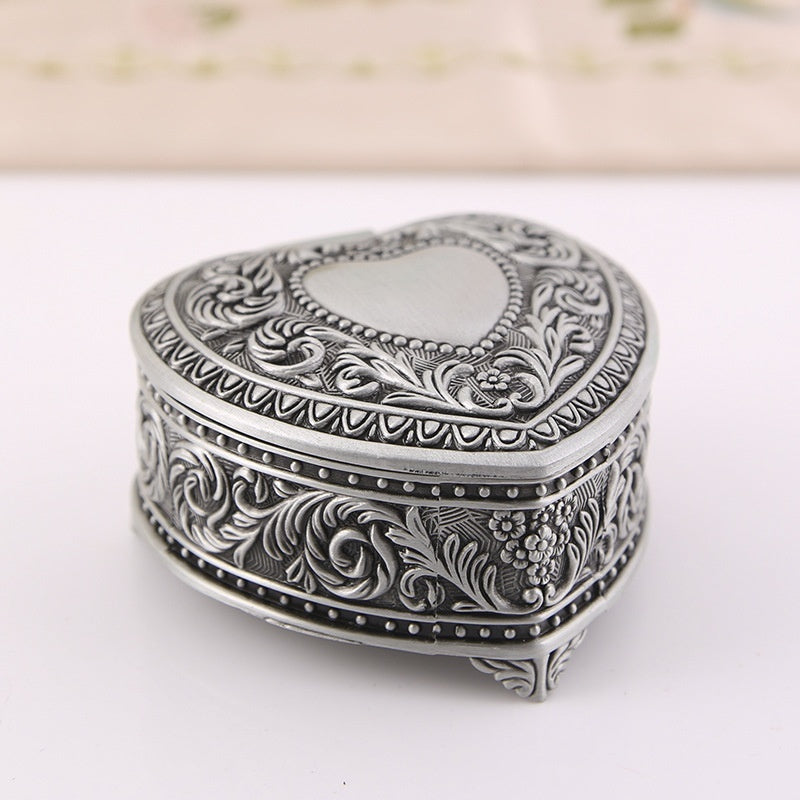 Jewelry Storage Box Light Luxury Jewelry Brooch Ring Box