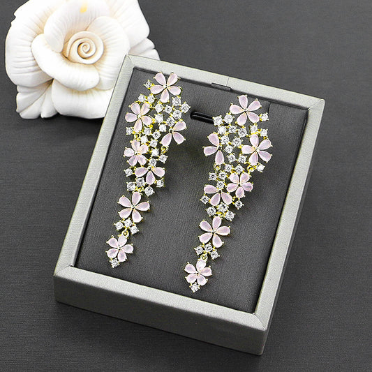 Korean Jewelry Bridal Retro Luxury Gypsophila