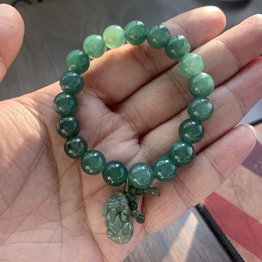 Women's Fashion Natural Emerald Bracelet