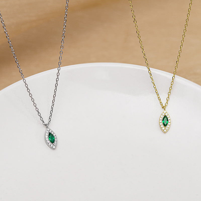 Lady Grandmother Emerald Necklace