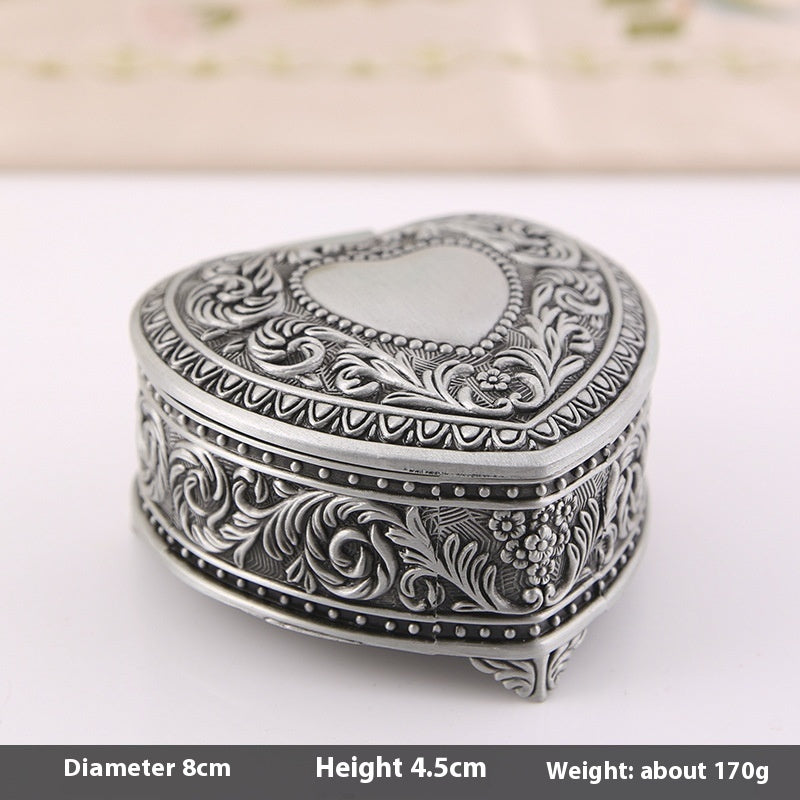 Jewelry Storage Box Light Luxury Jewelry Brooch Ring Box