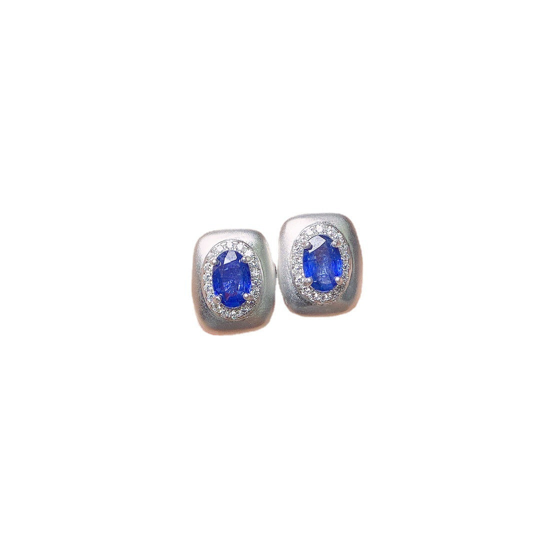 Popular Natural Sapphire Earrings