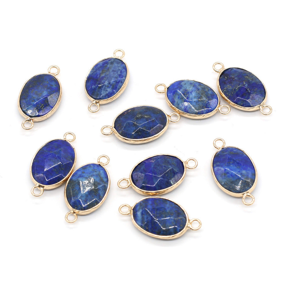 Natural Stone Semi-Precious Stone Connector Jewelry Accessories