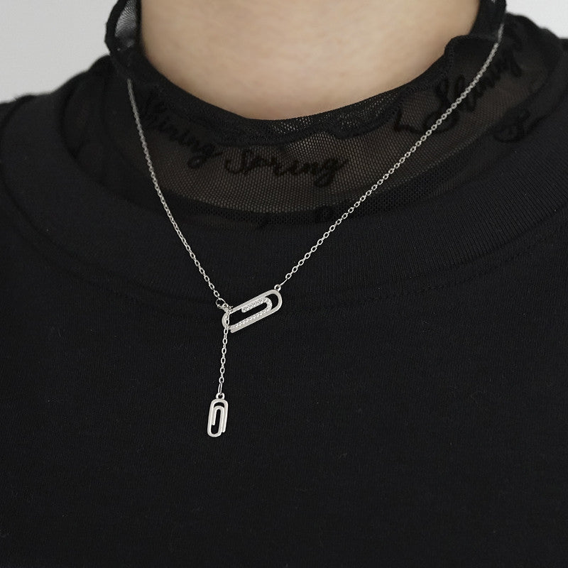 Cold Wind Thin Clavicle Chain Light Luxury Niche Jewelry