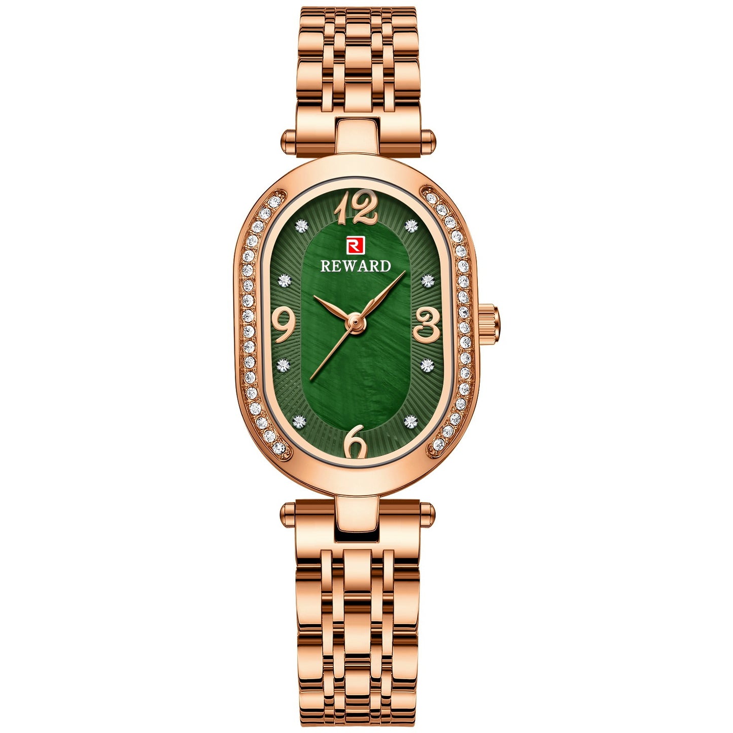 Elegant Lady Watch With Diamonds