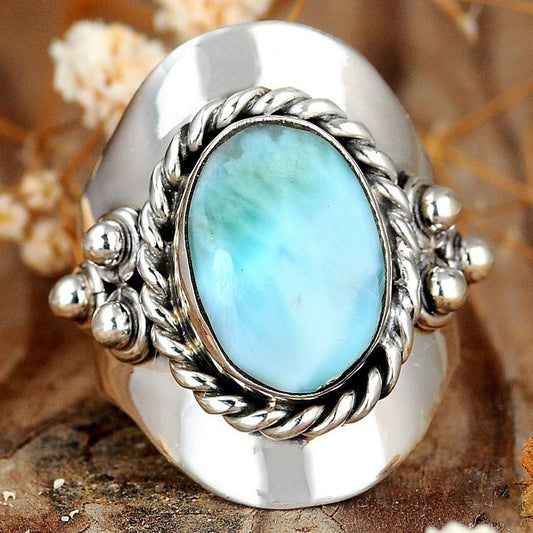 Bohemian Jewelry Emerald Ring