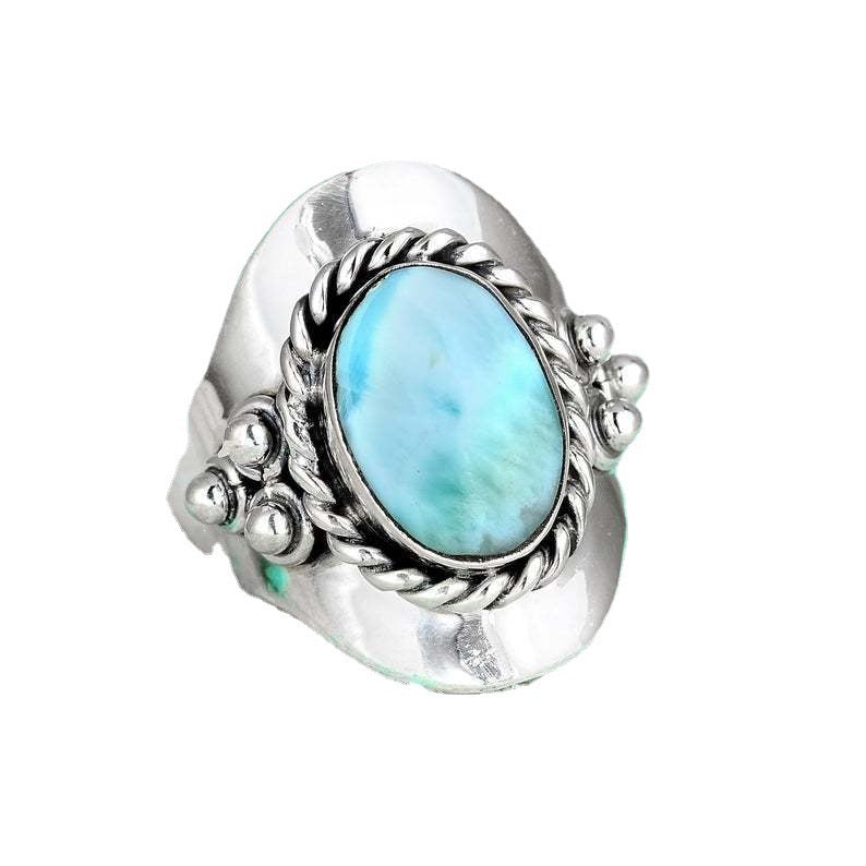 Bohemian Jewelry Emerald Ring