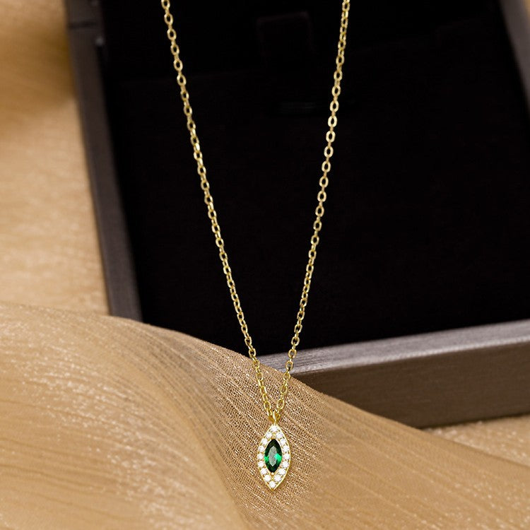 Lady Grandmother Emerald Necklace