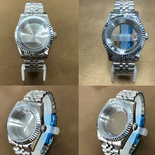 Sapphire Stainless Steel Case And Strap Set