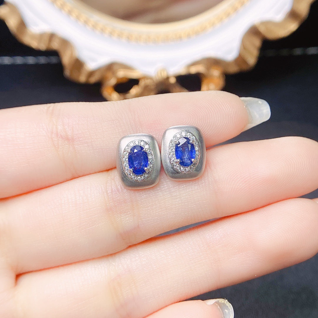 Popular Natural Sapphire Earrings